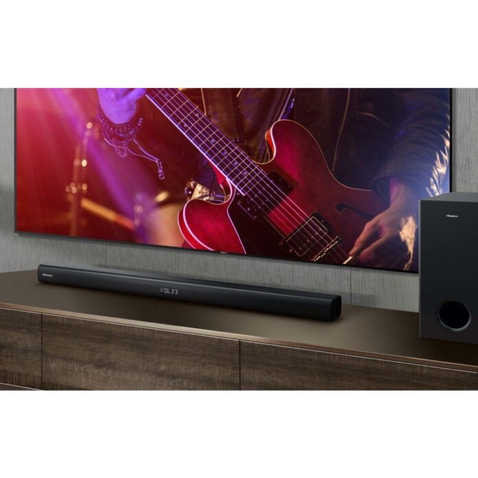 Hisense HS218 2.1 channel soundbar