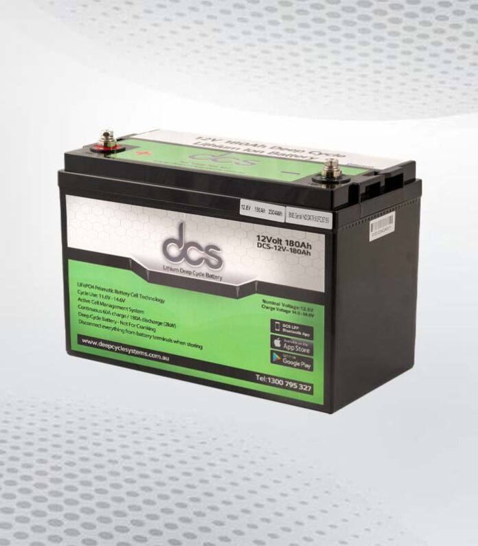 Batterie marine au lithium 24 volts