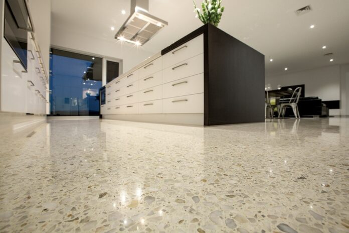 polished concrete flooring Melbourne cost